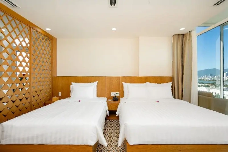 Standard Triple room with balcony and with view