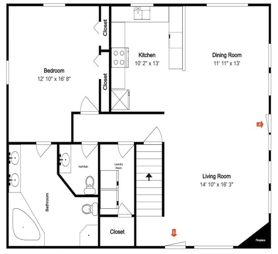 4 Bedrooms Studio