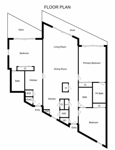 3 Bedrooms Standard room with balcony