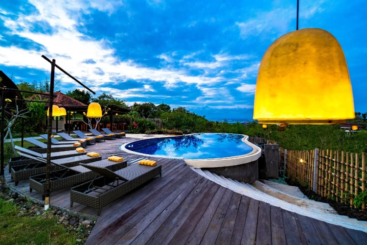 Villa with garden view