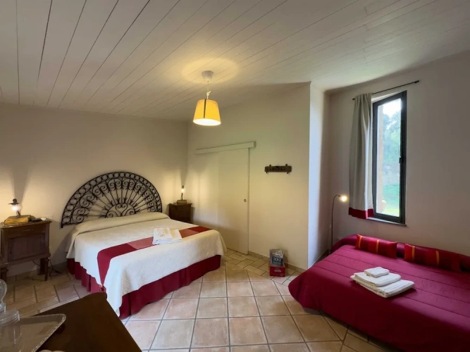 Deluxe Quadruple room with park view