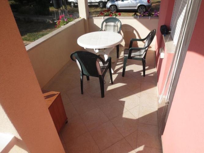 Studio with balcony