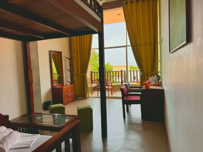 Comfort Triple room with balcony and with ocean view