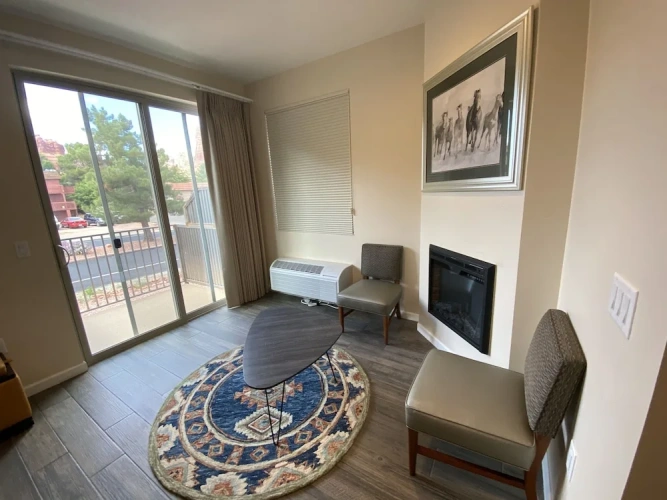 Superior Double Suite with balcony and with mountain view
