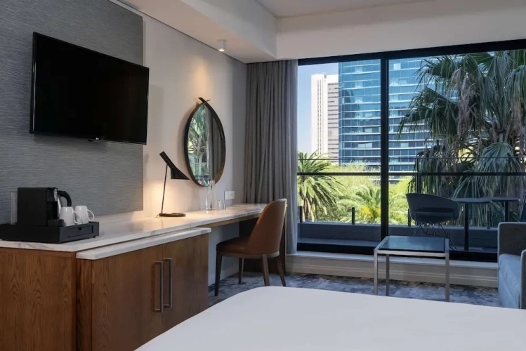 Standard room with balcony and with mountain view
