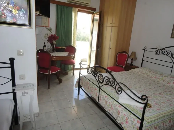 Studio with balcony
