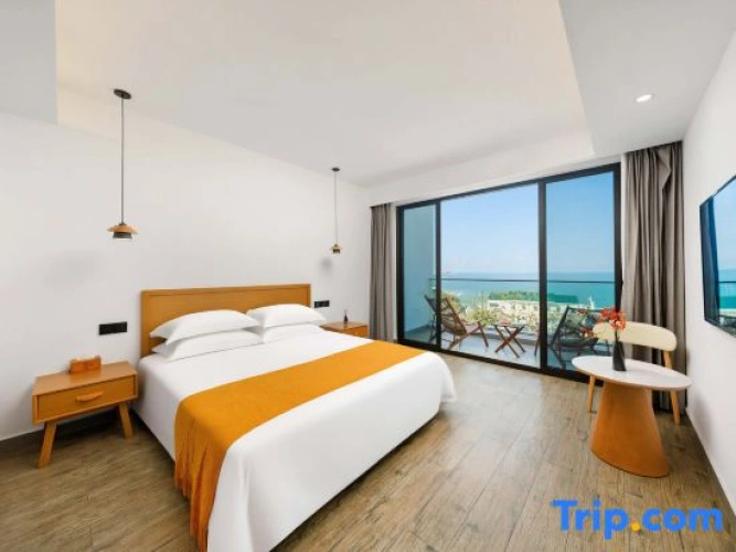 Standard Double room with balcony and with sea view