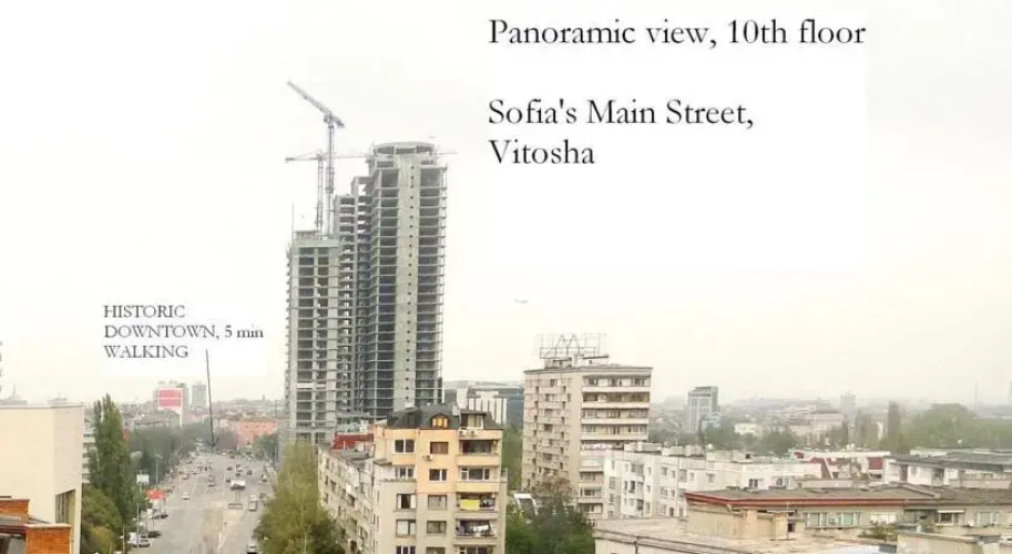 Panoramic Downtown Vitosha Apartment