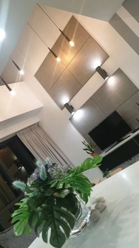 2 Bedrooms Luxury Apartment with garden view