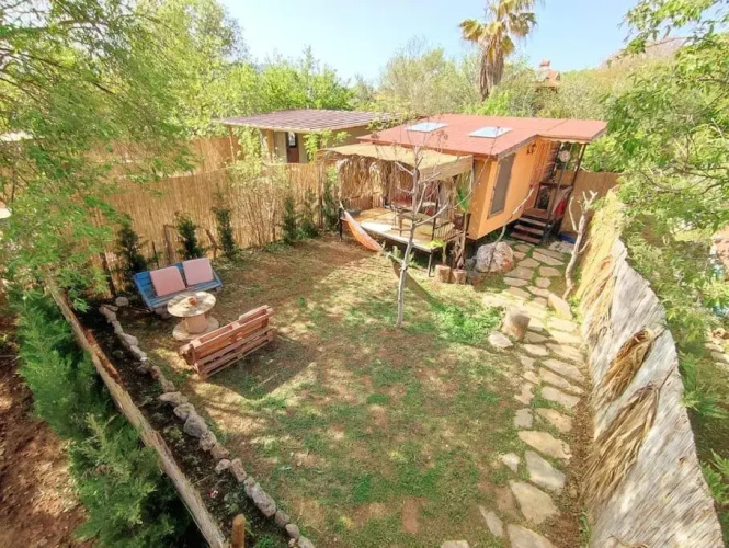 Tiny House Ceviz Kayaköy Jungle Camping