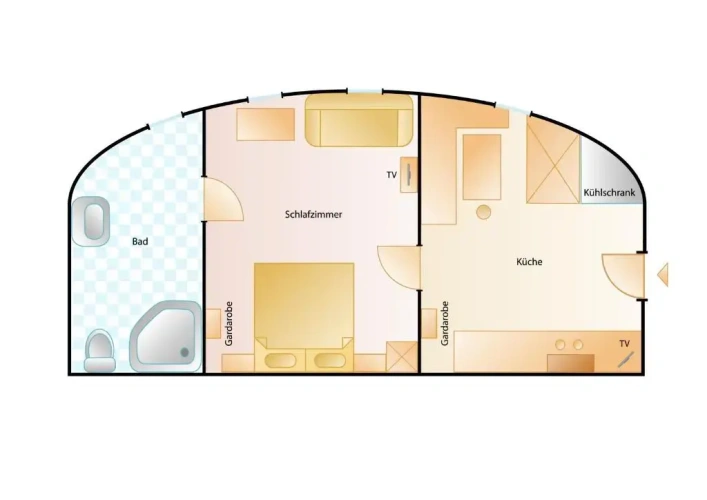 1 Bedroom Apartment
