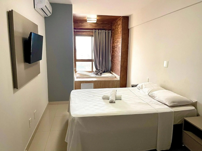 DUPLEX com Hidromassagem total de 02 QUARTOS e Vista MAR