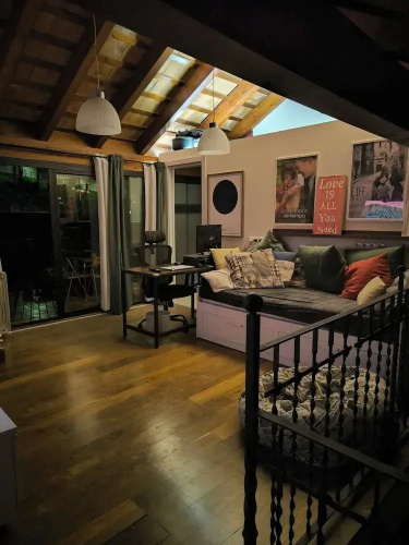 Charming Rustic Duplex Penthouse