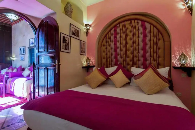 Room in BB - Riad Anabel - Rose Suite