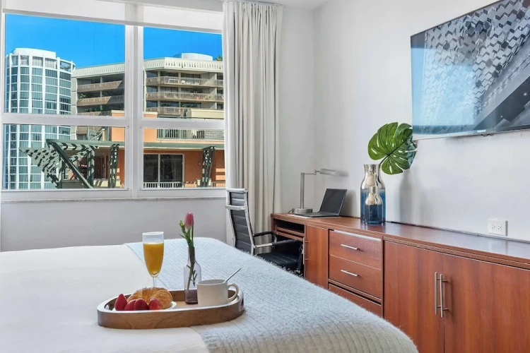 Economy Double Apartment with bay view