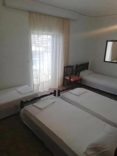 Standard Triple room with balcony and with sea view