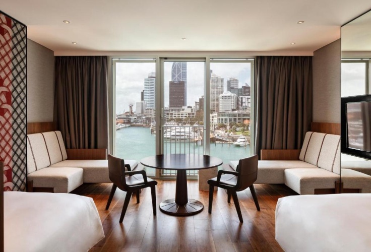 Twin room with Harbour view