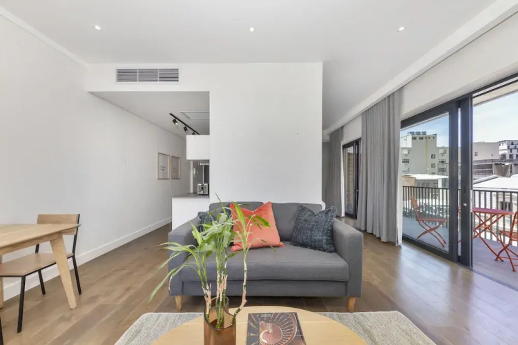 Studio With Large Balcony