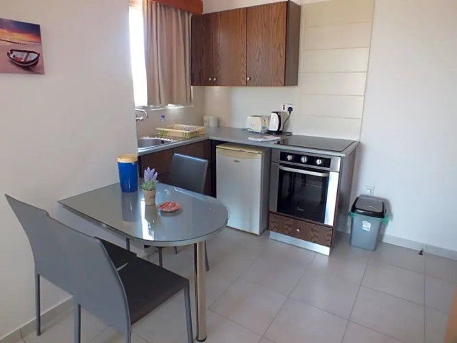 Studio with balcony and with sea view