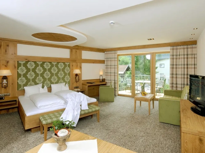 Superior Double room with balcony and with mountain view