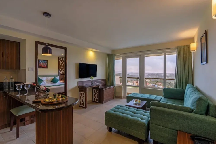 Twin Family Suite with balcony and with view
