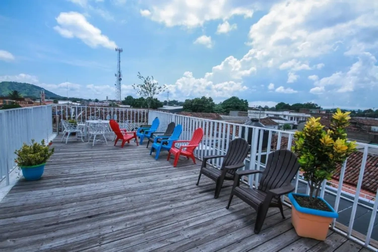 Standard Double room with balcony and with view