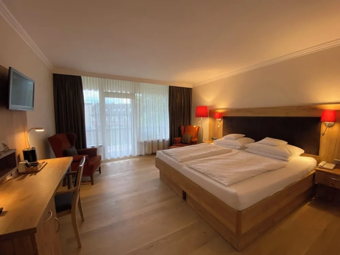 Comfort Double room with balcony and with garden view
