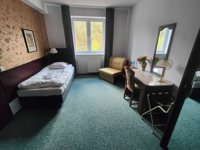 Classic Single room with garden view