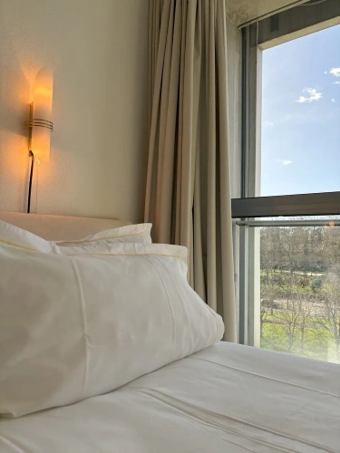 Comfort Twin room with balcony and with garden view