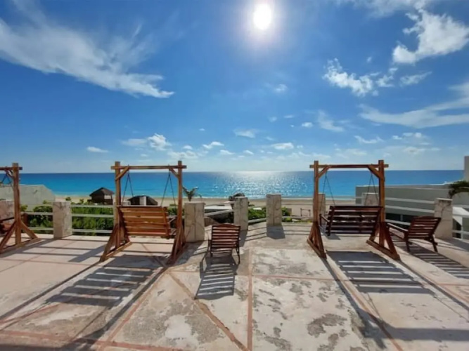 Cancun Studio With View of la Laguna