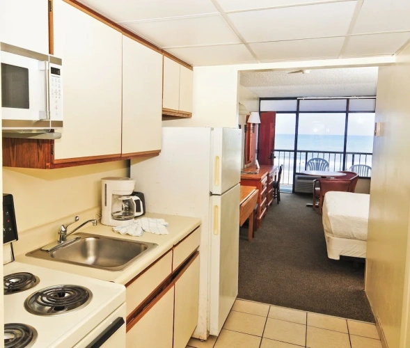 2 Bedrooms Standard Quadruple room with balcony and oceanfront