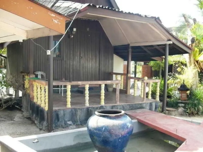 Outside