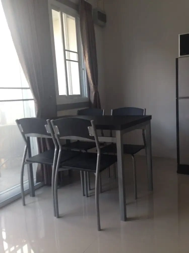 Studio with balcony