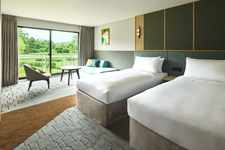Premium Twin room with mountain view