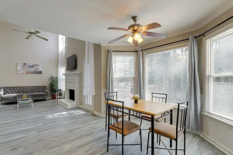 Stone Mountain Vacation Rental With Deck!
