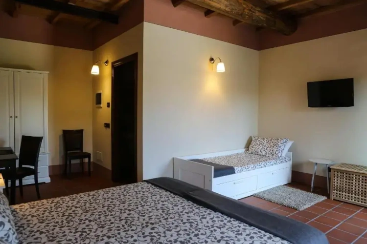 Standard Twin room with balcony and with view