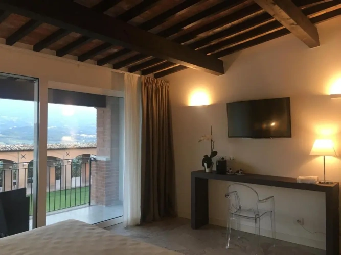 Standard Double room with pool view