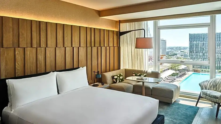 Standard Double room with balcony and with river view — Twin Beds, Balcony