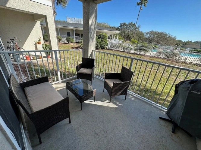 Standard room with balcony and with garden view