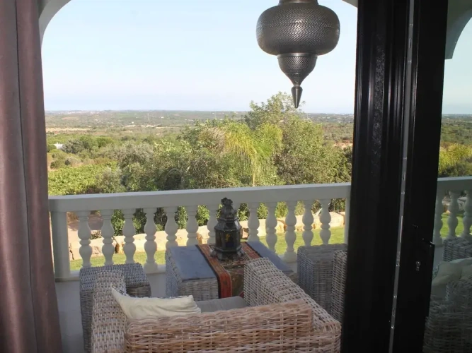 Villa with balcony