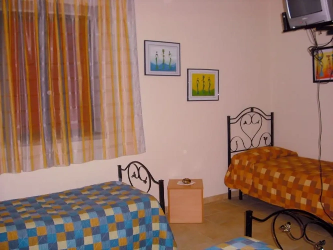 Standard Twin room with balcony and with view