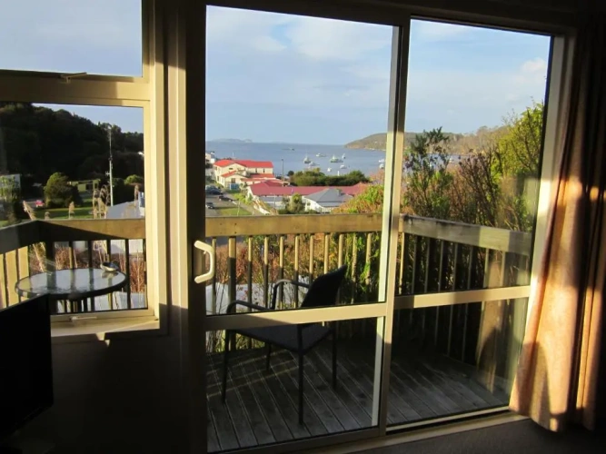 Studio with balcony