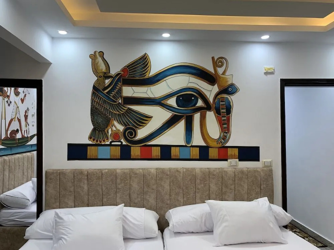 pyramids view apartment