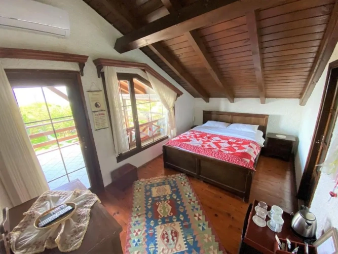 Deluxe Double room with balcony and with sea view