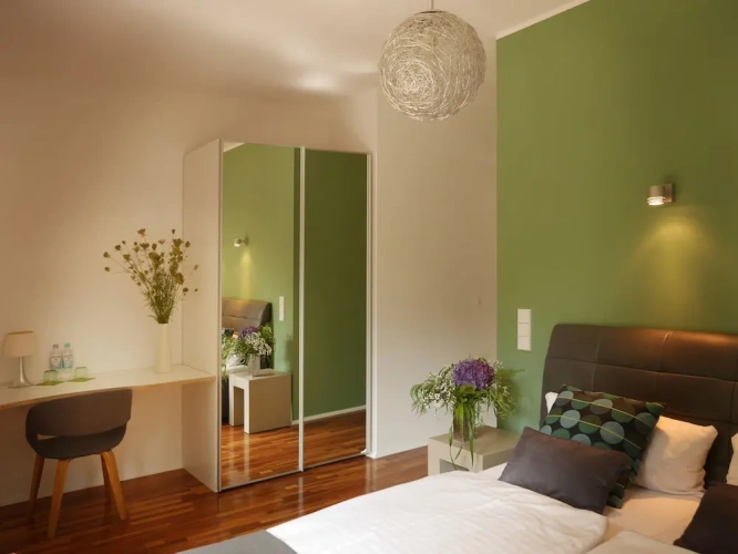 Standard Double room with garden view