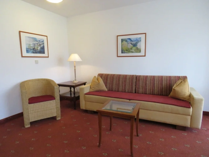 Comfort Quadruple room with balcony and with mountain view