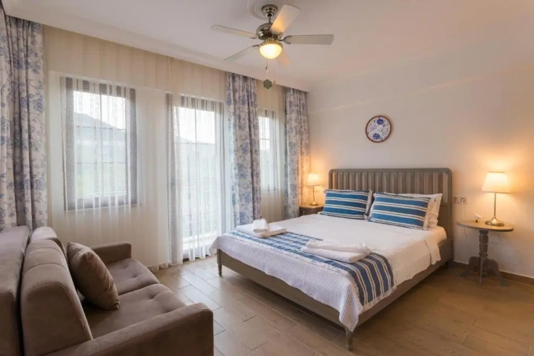 Standard Double room with balcony and with view