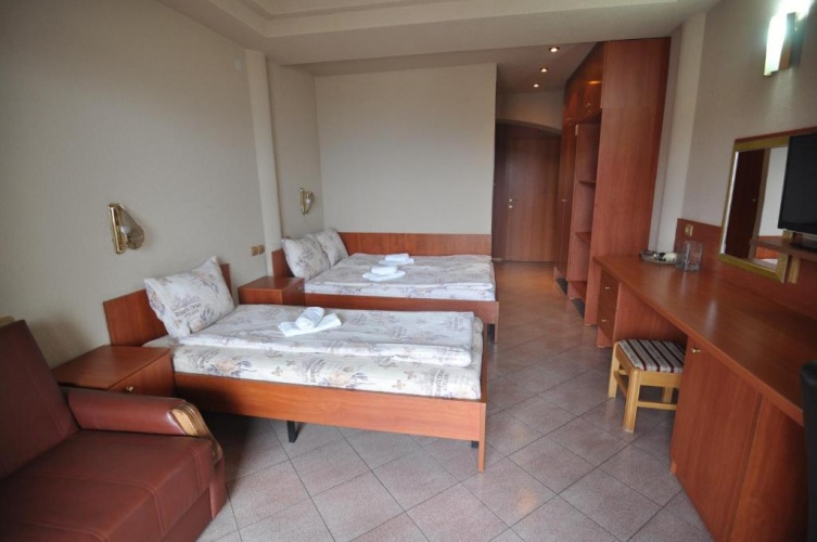 Standard Twin room with balcony and with view