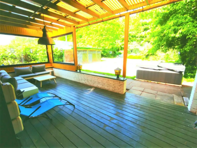 Wellness Ferienwohnung Waldblick