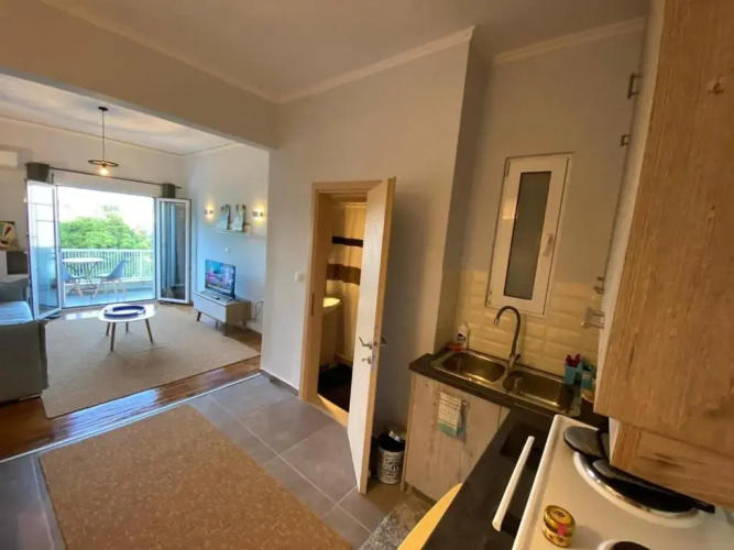 30m² Cosy studio with panoramic sea view